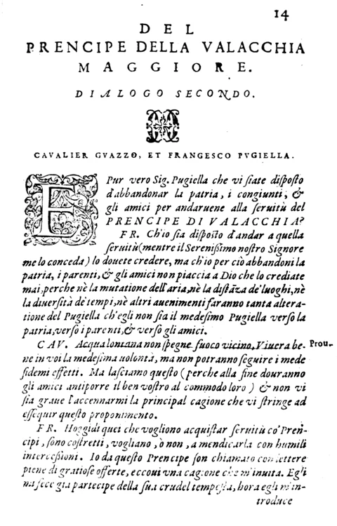 Del prencipe della Valacchia Maggiore (I) jpeg