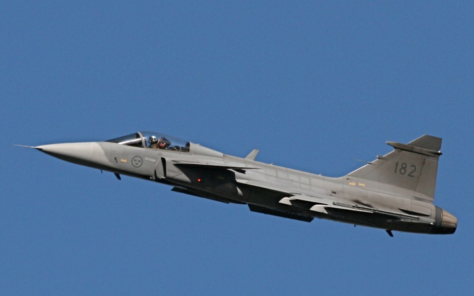 Suedia ar putea furniza Ucrainei avioane de luptă Saab JAS 39 Gripen 