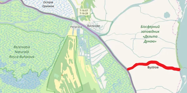 harta canal bâstroe png