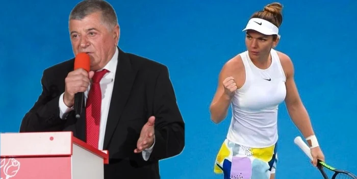 Reacția Simonei Halep, după moartea primarului Emanoil Savin / foto: colaj Click!