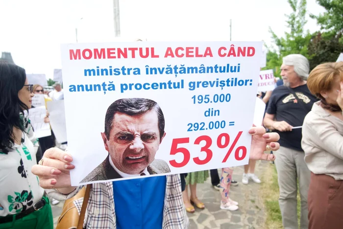 Profesorii au protestat în mai multe orașe din țară