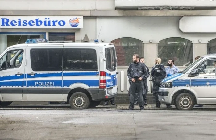 Poliţia germană a efectuat mai multe razii în landul Renania de Nord-Westfalia Foto: Captură WAZ