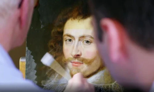 Portretul primului duce de Buckingham, găsit după 400 de ani / FOTO jpeg