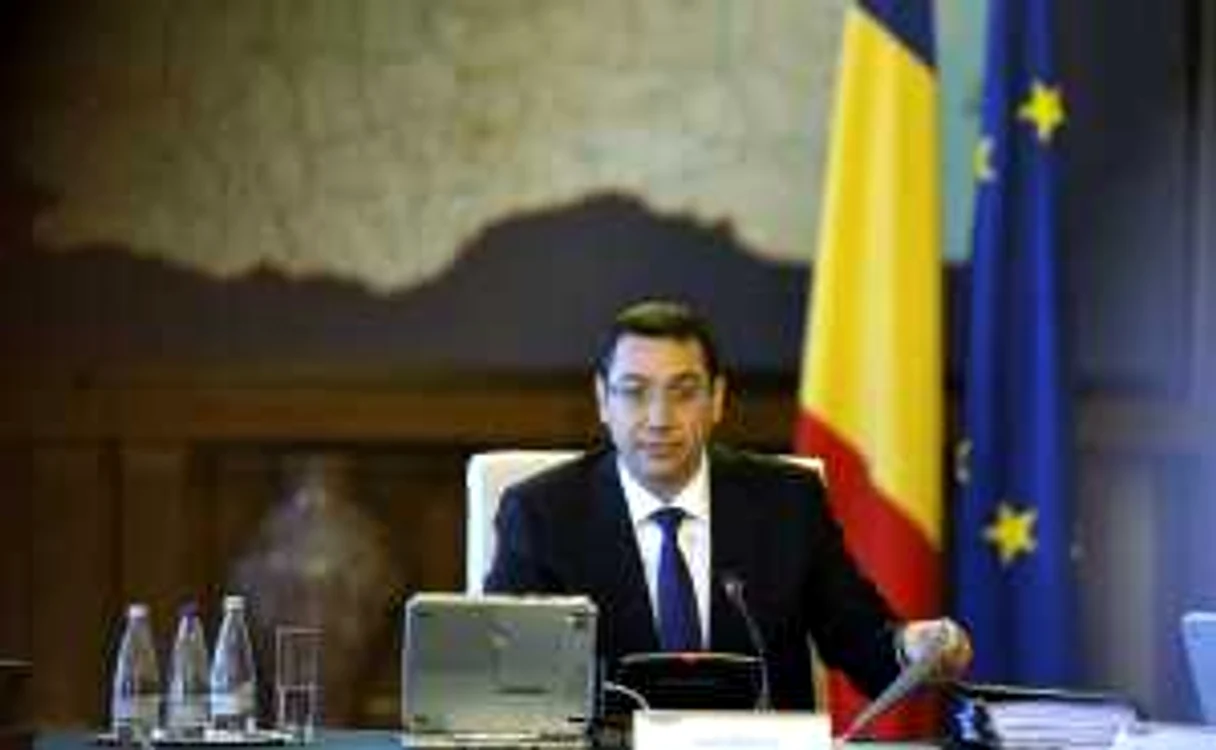 Victor Ponta a discutat în şedinţa de guvern principalele probleme ale Capitalei. FOTO Mediafax