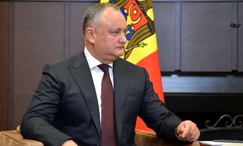 Președintele Republicii Moldova, Igor Dodon: Unirea cu România înseamnă «război civil» jpeg
