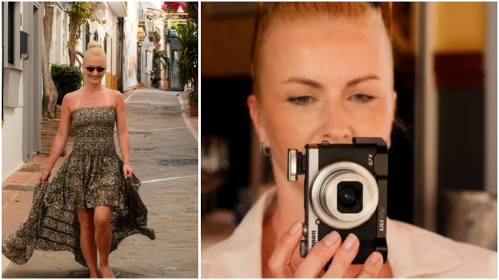 Elwira Petre. Foto: colaj Click! (Instagram)