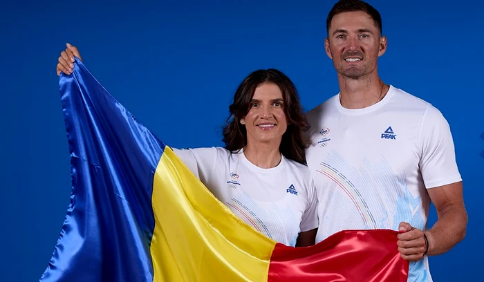 Soții Cozmiuc vor purta drapelul României la JO 2024 (FOTO: Facebook)