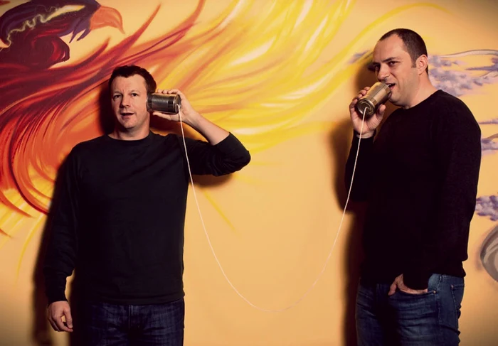 Brian Acton (stânga) şi Jan Koum FOTO Forbes