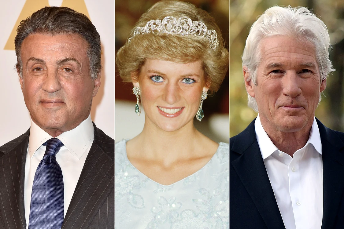 Se pare că cei doi actori au „concurat” în acea seară pentru a intra în grațiile Prințesei Diana 