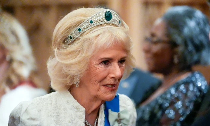 Regina Camilla la recepția Corpului Diplomatic de la Castelul Windsor pe 18 noiembrie 2025, în Windsor, Anglia, GettyImages (1) jpg