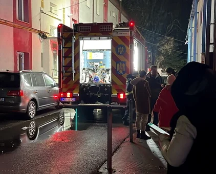 Incendiu Găești. FOTO cronica-gaestiului.ro