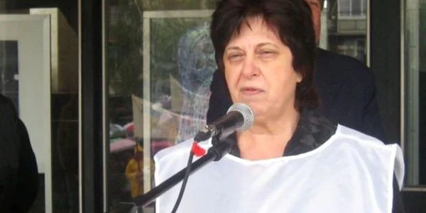 Ileana Ionescu, preşedinta Sindicatului SANITAS din judeţul Dolj. 