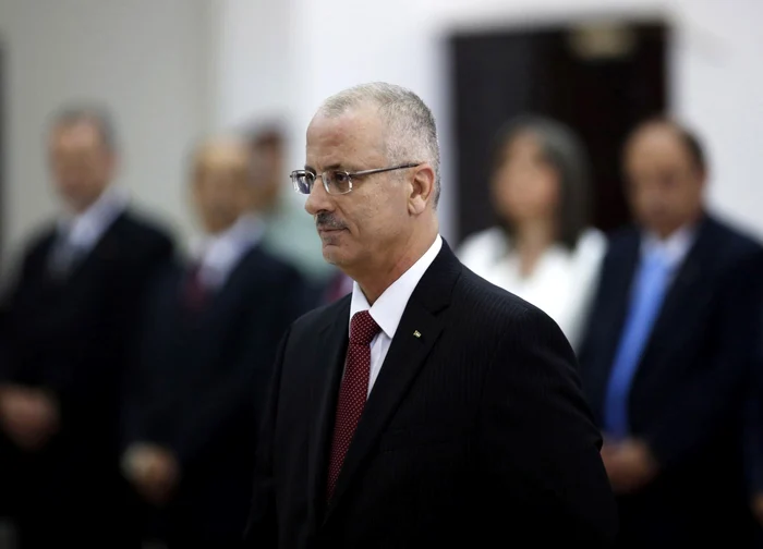 Rami Hamdallah, premierul Autorităţii Palestiniene. FOTO Reuters