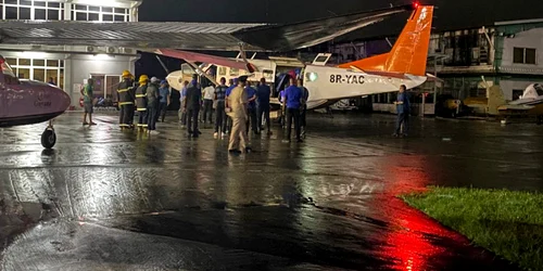 Incendiu in Guyana FOTO Profimedia jpg