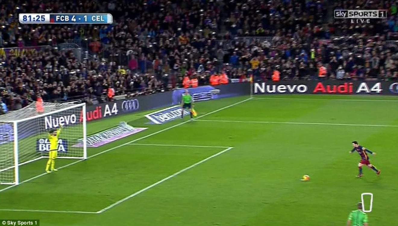 Faza penalty-ului bătut de Messi