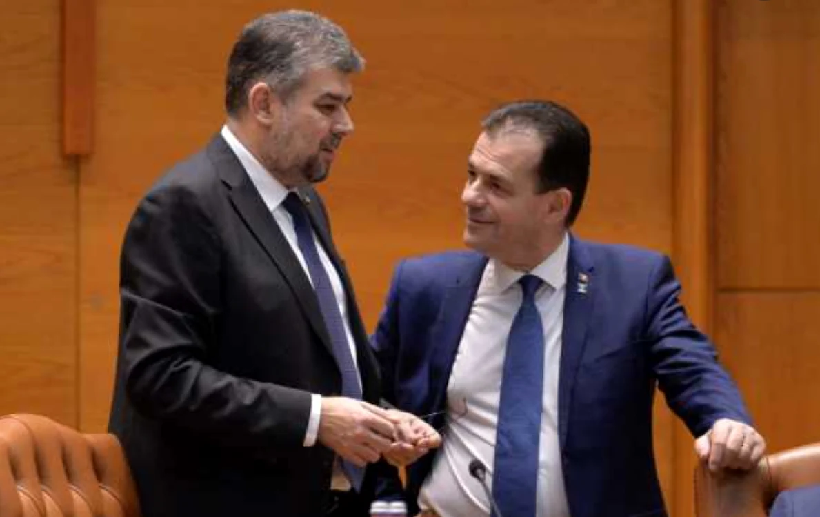 Marcel Ciolacu vrea să scoată de la guvernare formaţiunea condus de Ludovic Orban FOTO Mediafax / Alexandru Dobre