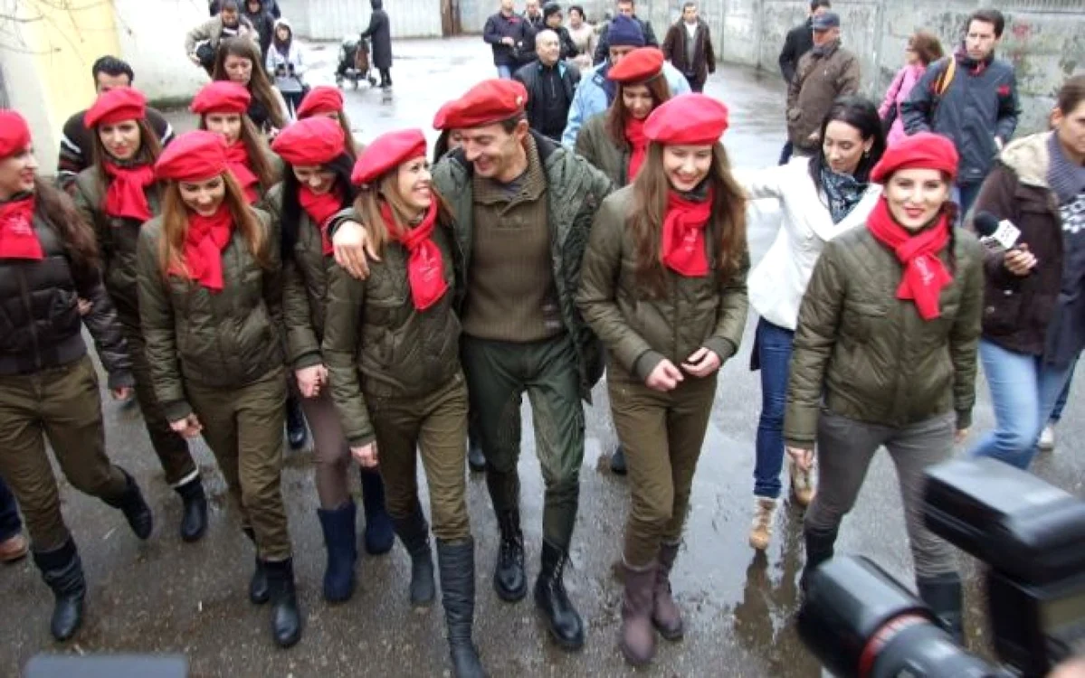Radu Mazăre - primarul Constanţei costumat în Che Guevara