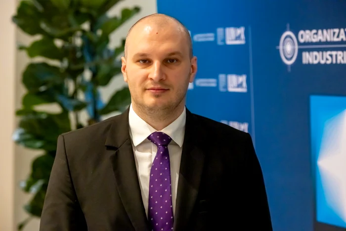 Răzvan Pîrcălăbescu, președintele Organizației Patronale a Industriei de Apărare. FOTO: OPIA