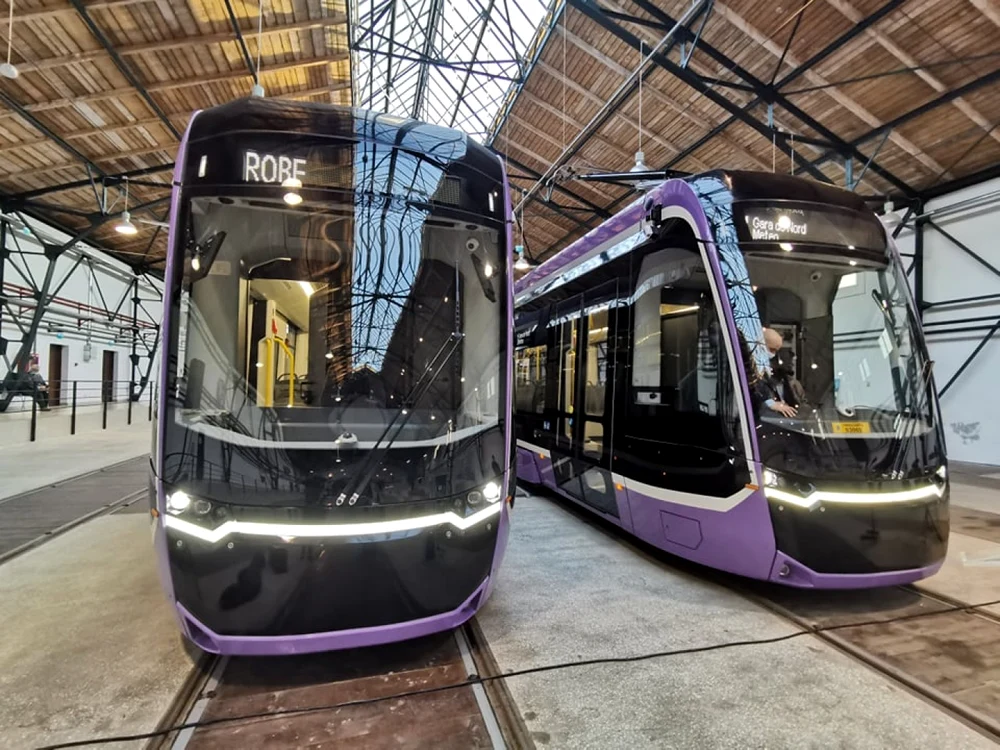 În Timişoara au ajuns deja cinci tramvaie Bozankaya FOTO Ştefan Both