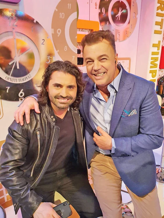 Adrian şi Pepe au filmat în  avans programul de Paşte