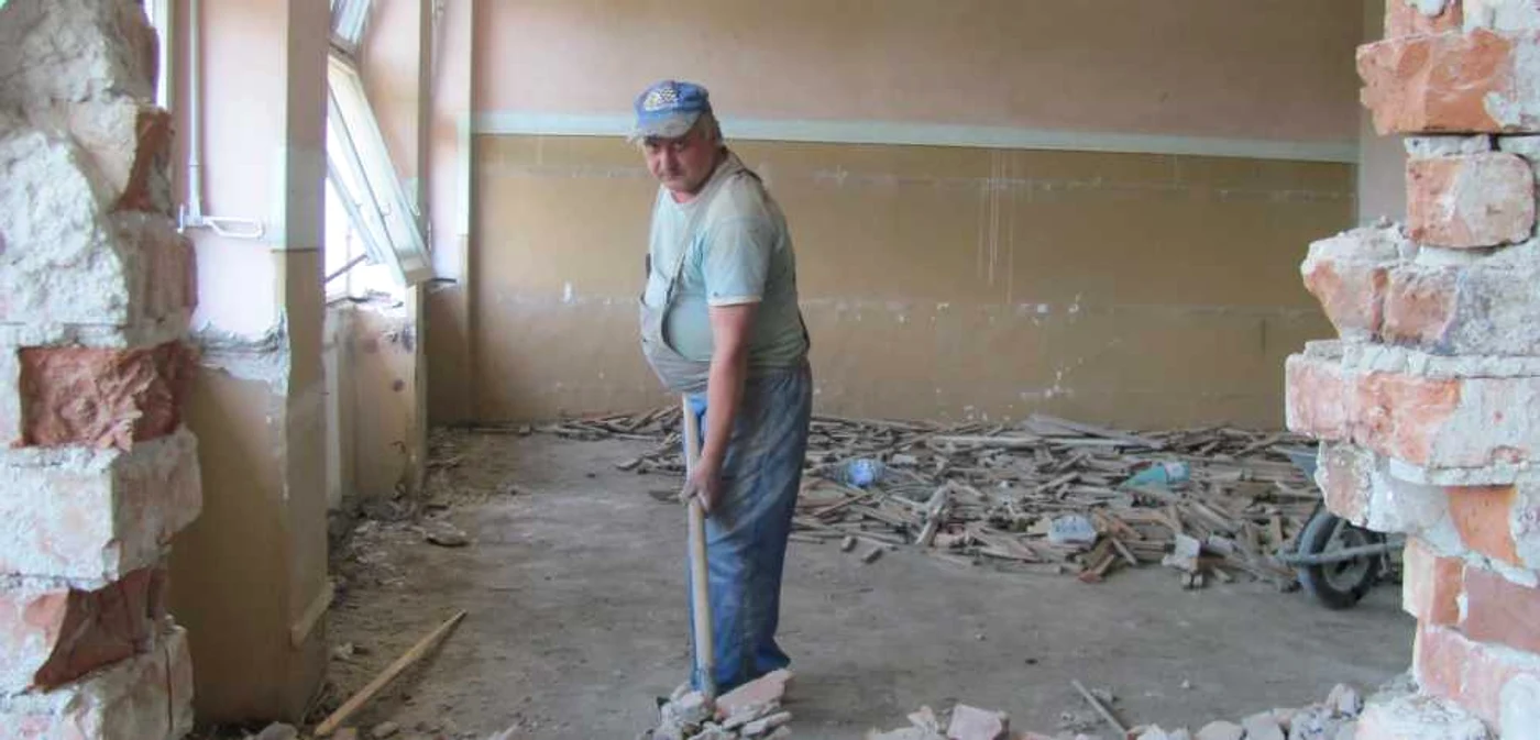 Mai multe școli din Gorj sunt încă în plin proces de modernizarea Foto: Arhivă Adevărul