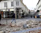 Cutremur la Zagreb Croaţia pe 22 martie 2020 5 punct 3 grade pe scara Richter FOTO EPA-EFE / Antonio Bat