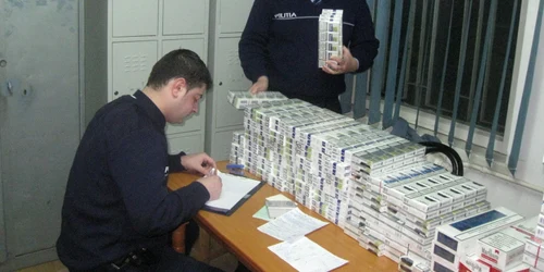 1000 de pachete de ţigări au fost confiscate