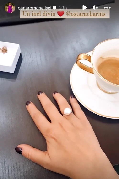 Videoclipul fusese publicat de Oana Roman pe Instagram / Foto: Captură video Instagram