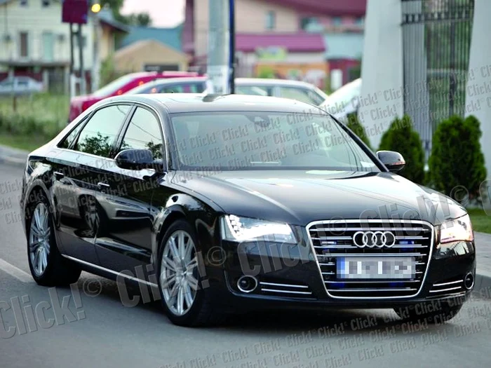 Cristi Borcea Audi A8 – 80.000 €