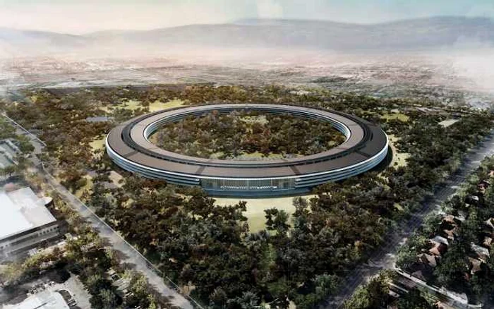 Viitorul sediul Apple arată SF