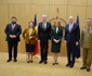 Majestatea Sa Margareta și Principele Radu la sediul NATO, Bruxelles, cu Mircea Geoană. FOTO: Casa Regală