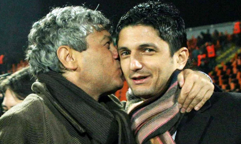 Mircea Lucescu și Răzvan Lucescu  Foto/Arhivele Adevărul