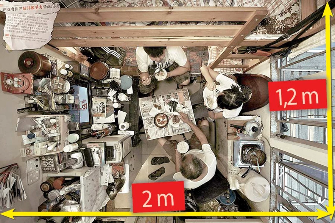 Blocurile au până la 25 de etaje  şi sunt înghesuite (Fotografii: society for community organization (soco))