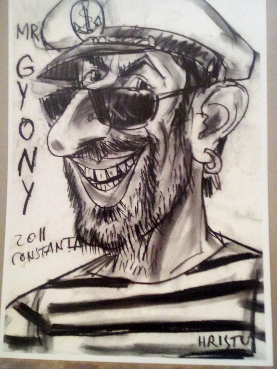 Caricatură Florin Hristu