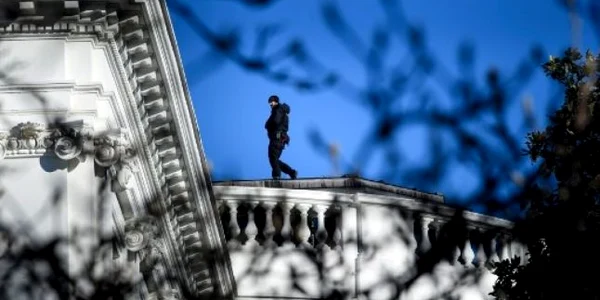 Agent Secret Service Casa Alba FOTO AFP