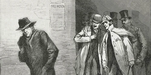 Jack Spintecătorul. Ilustrație publicată de „Illustrated London News”, la 13 octombrie 1888 (© Wikimedia Commons)