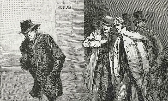Jack Spintecătorul. Ilustrație publicată de „Illustrated London News”, la 13 octombrie 1888 (© Wikimedia Commons)