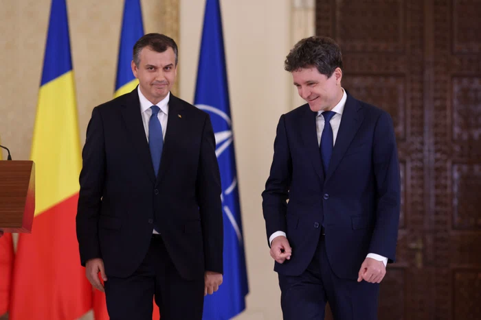 Eugen Tomac și Nicușor Dan FOTO Inquam