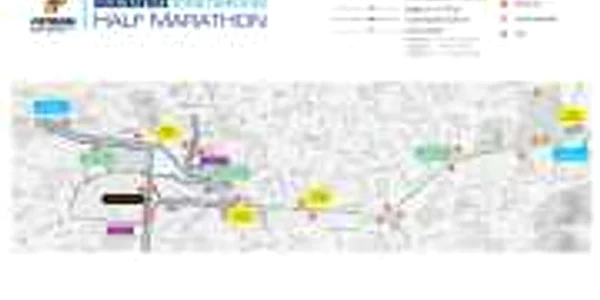 Harta Semimaratonul Internaţional Bucureşti
