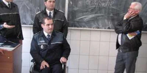 Dobrilă la acţiunea poliţiştilor