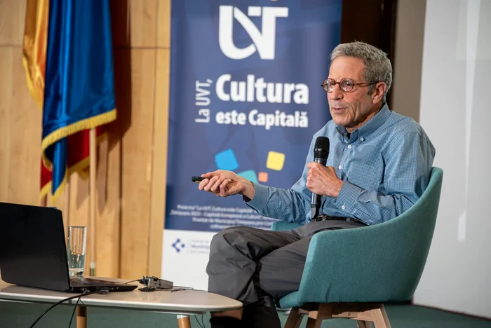 Eric Maskin, laureat al Premiului Nobel pentru Economie în 2007, a fost la Timișoara FOTO UVT