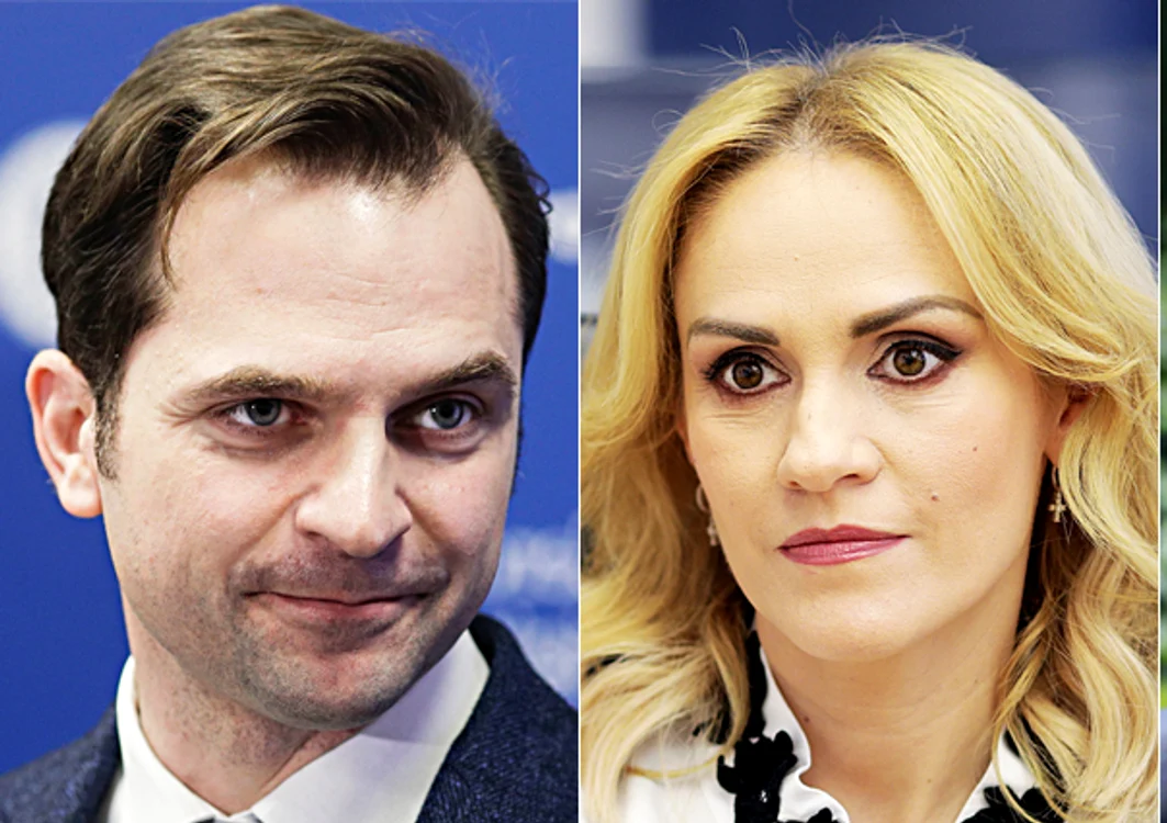 Sebastian Burduja-PNL și Gabriela Firea-PSD revin în lupta pentru Primăria Capitalei FOTO: Arhivă
