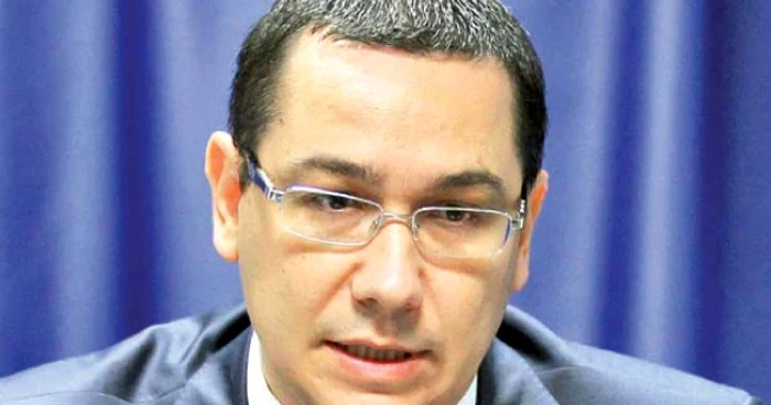 Premierul Victor Ponta FOTO Arhiva Adevărul