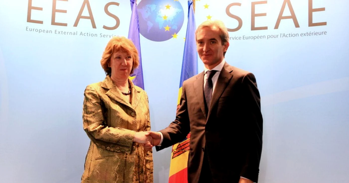 iurie leanca si catherine ashton