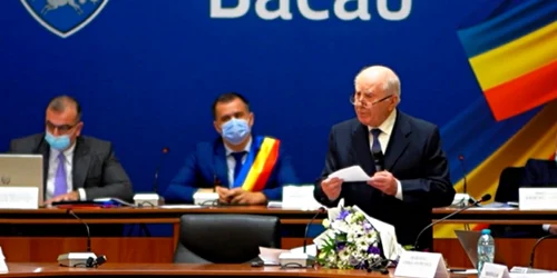 Constantin Calin profesor discurs antiucrainean FOTO Ziarul de Bacau