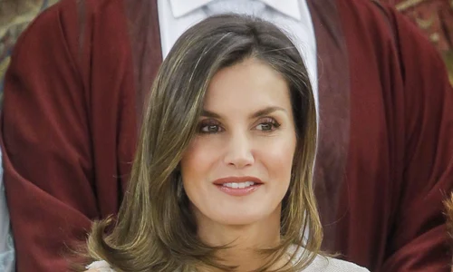 Queen Letizia Receives The Confederation Of Asperger   Madrid jpeg