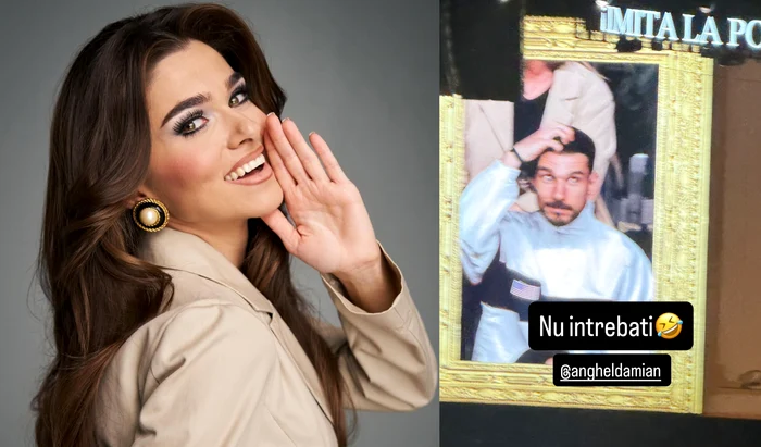 Theo Rose, despre cum a aparut Anghel Damian pe ecrane la concertul Rosaliei / foto: Instagram