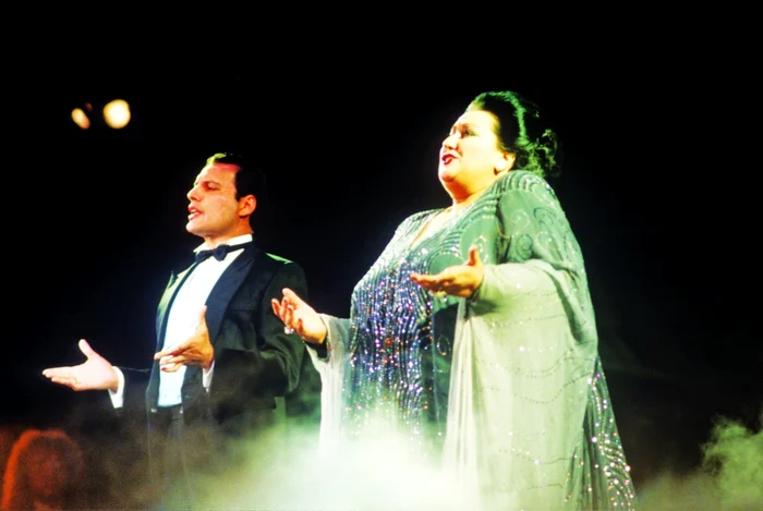 Montserrat Caballé si Freddie Mercury FOTO Guliver/ Getty Images