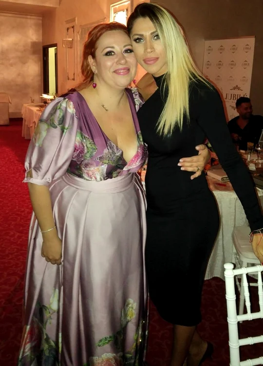 Oana şi Raluca, soţia lui Pepe