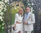 Clara Rotescu și Rpzvan Simion la botezul băiețelului designerului Ellida Toma
